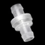 YUJINI 1 / 5 Chiếc Van Kiểm Tra Nhựa, Đường Kính Một Chiều Không Quay Lại 3 / 4 / 6 / 8 / 10 / 12 Mm Van Một Chiều, Khí Chất Lỏng Nước Chùa Nội Tuyến Phụ Kiện Bơm Không Khí Chặn Chất Lỏng