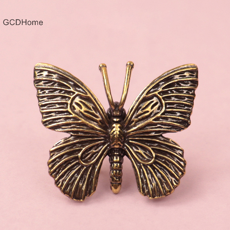 Gcdhome Đồng Nguyên Chất Tượng Thu Nhỏ Để Bàn Trang Trí Cổ Đồng Côn Trùng Tượng Trang Trí Nhà Cửa Thủ Công HOT Phụ Kiện