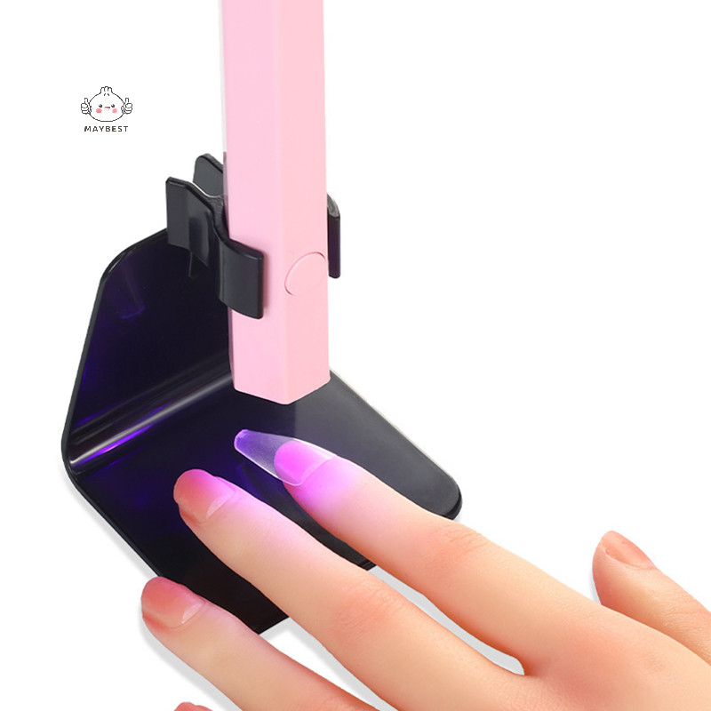 Maybest Đèn Đứng Móng Tay Nghệ Thuật Đèn Cầm Tay UV LED Máy Sấy Phototherapy Salon DIY Dụng Cụ Thiết Kế Làm Móng Tay {VN}