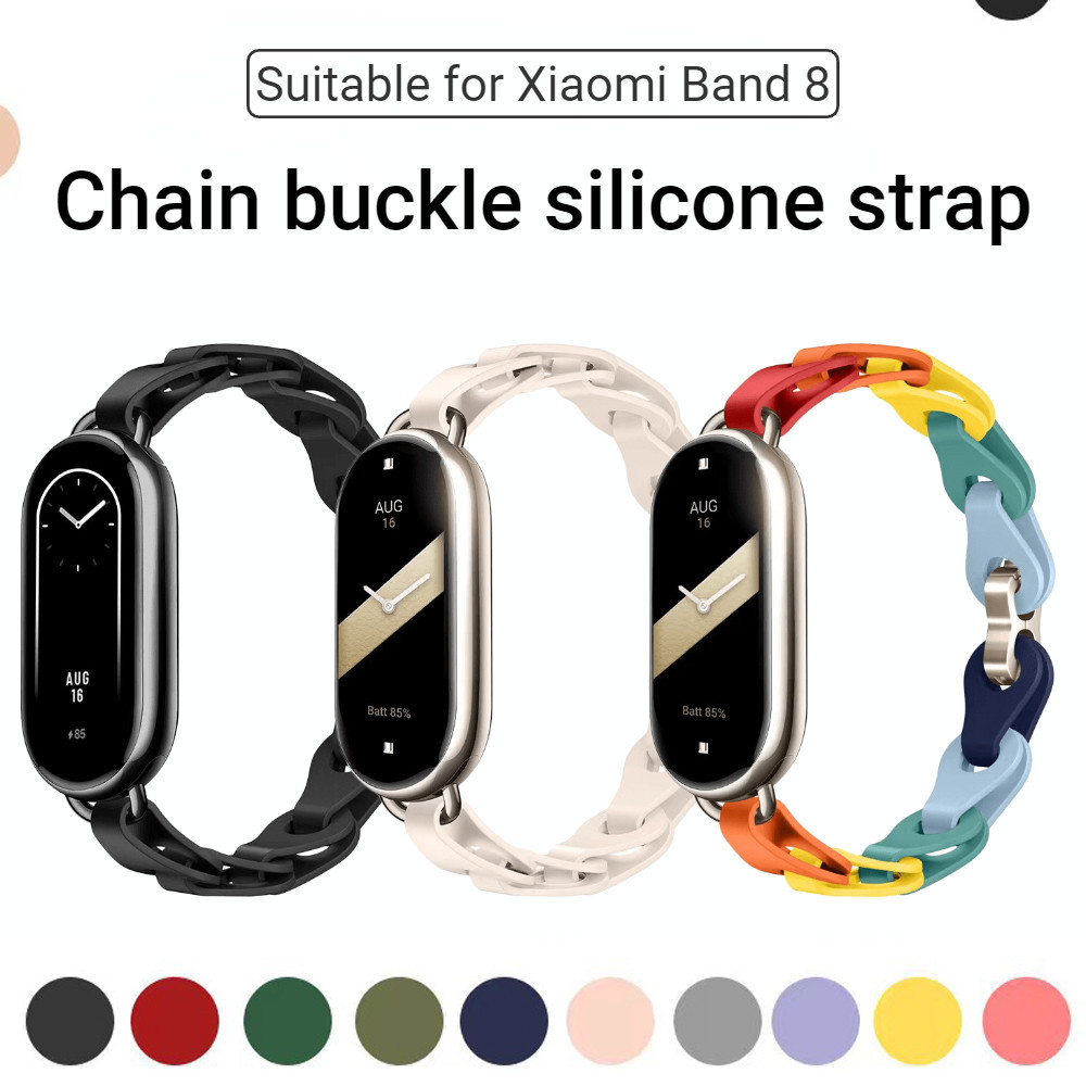 Dây đeo bện Nylon Solo Loop cho Xiaomi Mi Band 10/9/8 NFC, vòng tay thông minh nữ, quà tặng