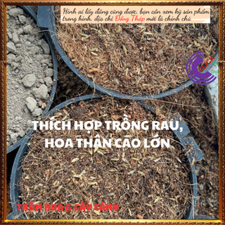 2ký ĐẤT TRỒNG CÂY GIÁ RẺ TRỘN 5 LOẠI ️🔖Siêu Thị Hoa