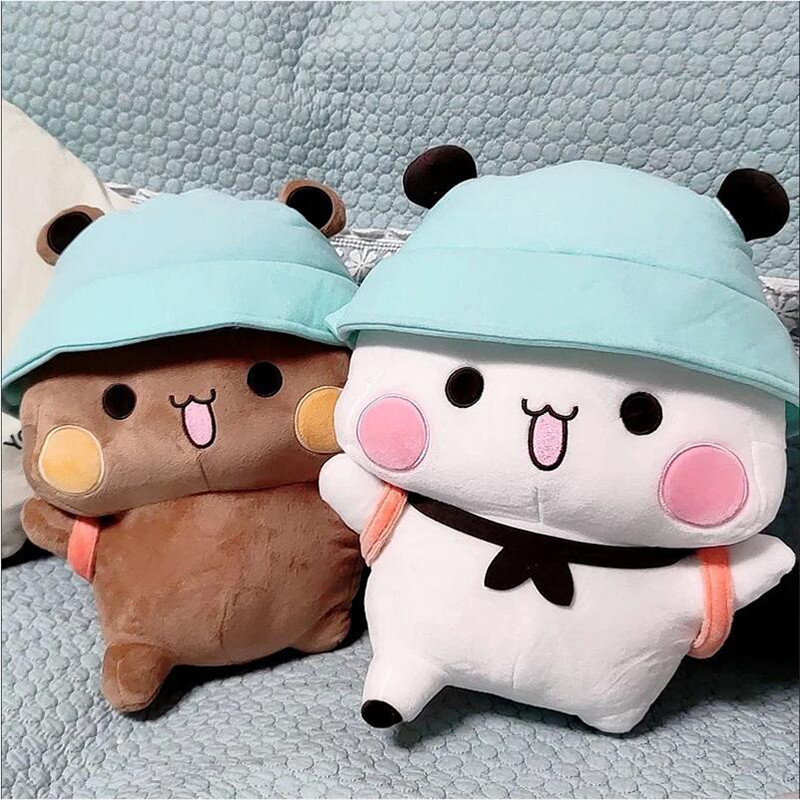 Dễ Thương Bubu Dudu Sang Trọng Đồ Chơi Hoạt Hình Đáng Yêu Yier Gấu Trúc Gấu Búp Bê Nhồi Bông Mềm Sang Trọng Trang Trí Nhà Cửa Cho Bạn Trai Bạn Gái