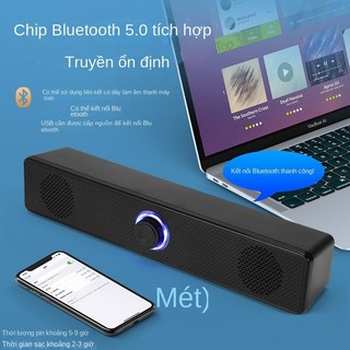 Máy tính để bàn Mini, hệ thống âm thanh, văn phòng, nhà, máy tính xách tay để bàn, loa nhỏ Bluetooth có dây, loa siêu trầm