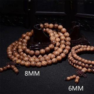 [3-5 ngày để đến] 108 Vòng Tay Đính Hạt Phật Bằng Gỗ - Wenge Cầu Nguyện Hạt Gỗ Vòng Tay Tây Tạng - Nam Nữ Lắc Tay Phật Giáo - Trang Sức Gỗ Đàn Hương Phong Cách Trung Hoa