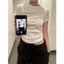 Áo thun cộc tay kiểu nữ croptop ôm body phong cách tỷ tỷ hottrend XIMIMI SP163