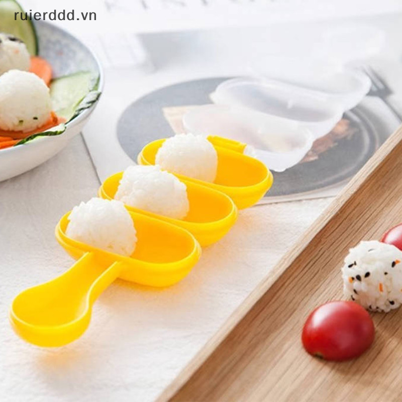 # NEW # Rice Shaker DIY Rice Baller Shakers Khuôn làm đồ ăn trưa Onigiri Mold DIY Rice Baller Shakers Kitchen Sushi Tools Phụ kiện.