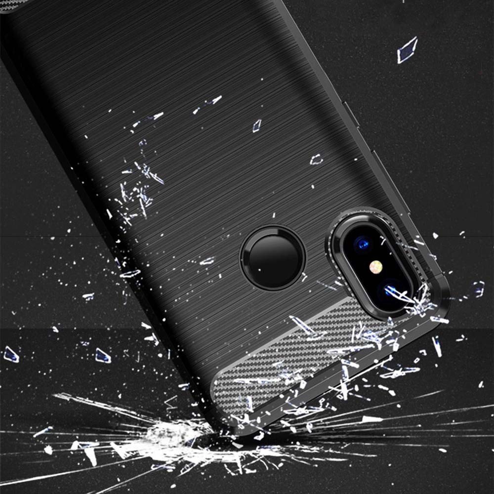 Ốp điện thoại chống sốc bằng sợi Carbon siêu mỏng Asus Zenfone Max Pro M2 ZB631kl ZB633KL ZS630KL Zenfone 6z 9 9z
