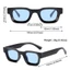 Kính râm hình vuông IAPPORTUNIA, Chunky Beach / Travel / Streetwear Hình chữ nhật, Kính mắt bảo vệ UV400 dày cổ điển dành cho nữ và nam giới