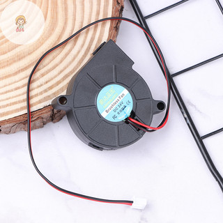 TWE 5V 12V 24V 5015 Quạt Turbo Máy Thổi Máy Phun Đường Kính Tản Nhiệt 5CM Làm Mát Tốc Độ Cao Quạt Ly Tâm Quạt Làm Mát VN