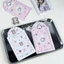 Hộp đựng thẻ ảnh OLVIDO, Hộp đựng thẻ sinh viên 3 inch Photocard hình chú chó dễ thương, Vỏ bảo vệ hình ảnh thần tượng Túi hoạt hình Móc khóa Hộp đựng thẻ ảnh