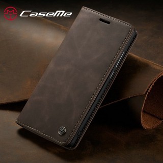 Vỏ Kinh Doanh Cho Samsung Galaxy A36 A16 A06 A55 A35 A25 A15 A05S A54 A34 CaseMe Sang Trọng Lật Retro Từ Ví Da Khe Cắm Thẻ Bảo Vệ