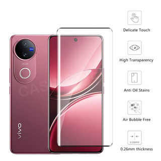 Dành Cho Vivo V60 2025 Bảo Vệ Màn Hình Cho Vivo V50 Pro V50Pro V60 4G 5G Full Cover Mặt Trước Mặt Sau Bảo Vệ Ống Kính Cường Lực Phim