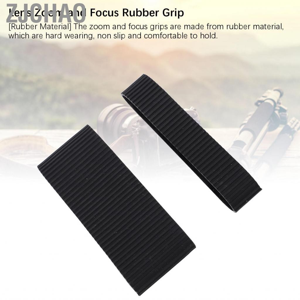 Zjchao Máy ảnh thu phóng ống kính và lấy nét độ đàn hồi cao su không trượt cho phụ kiện thay thế 28-75 mm f2.8-2pcs