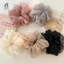 Dây buộc tóc lãng mạn Scrunchies dành cho nữ Cô gái Dây buộc tóc đàn hồi thanh lịch độc đáo Dây cao su Phụ kiện tóc Giá đỡ đuôi ngựa Mới