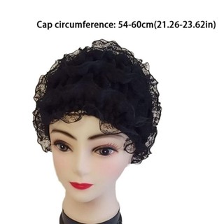 MERIGGIARE Mũ Turban Nữ, Sợi Acrylic Quấn Ren Mũ Bonnet, Lưới Thoáng Khí Chemo Mũ