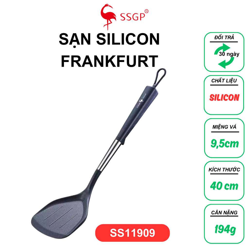 Sạn Xẻng silicon Frankfurt của SSGP, sạn silicon chịu nhiệt , sạn silicon nấu ăn sạn nhựa vá silicon
