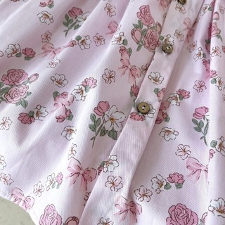 Váy Hè 2 Dây Cánh Tiên Vintage Cho Bé Gái Xinh Yêu ( Chất Cotton) 8-26kg