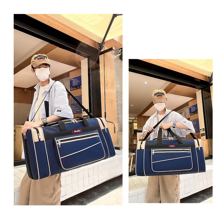 Túi du lịch Unisex Kẻ xéo Big-Oxford-Trung và Đại Shalla có nhiều màu mẫu đẹp [GIAO NHANH 2H]