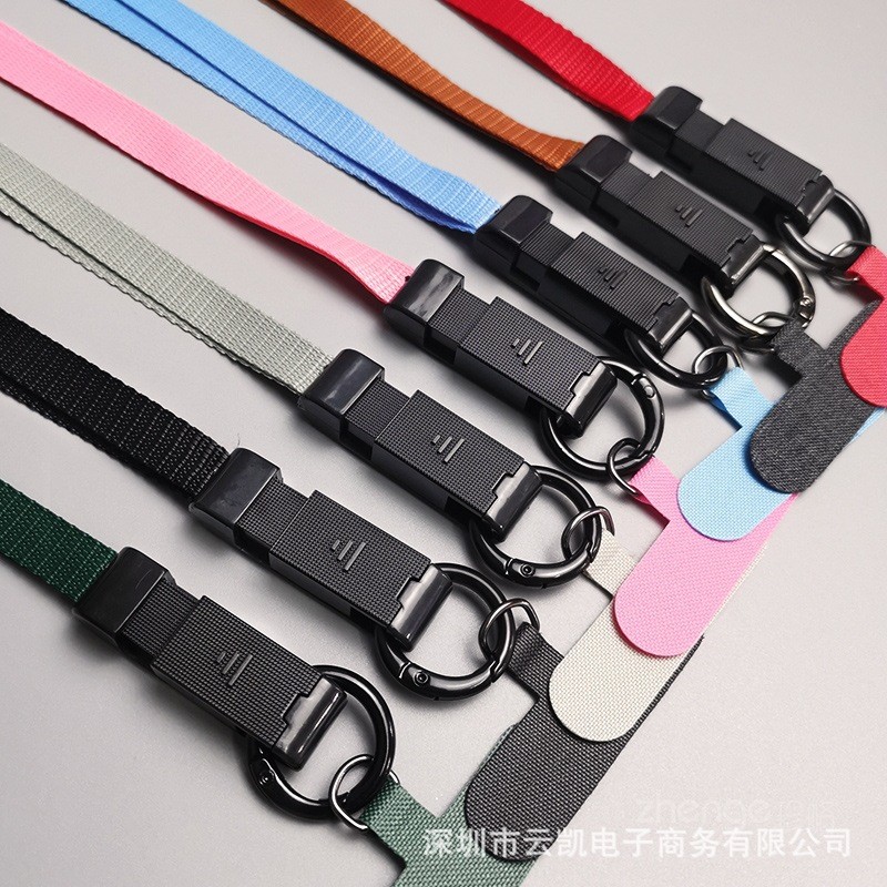 Điện Thoại Di Động Dây Treo Cổ Dây Nam Nữ ins Kẹp Ốp Lưng Điện Thoại Đa Năng Băng Thông Rộng Sáng Tạo Khóa Trượt Dây Xích Thời Trang