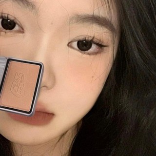 Phấn má hồng AFTEROF, Phấn má hồng đa năng hai tông màu đa năng đa năng, lâu trôi Màu sắc có thể nhìn thấy cao Màu sắc Contour Shadow Matte Expansive Color Blusher Universal