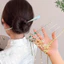 Kẹp tóc tua rua phong cách Trung Quốc mới - Thanh lịch Updo Hair Stick - Kẹp tóc đuôi ngựa cổ điển - Phụ kiện tóc trang điểm cho bé gái - Dành cho hẹn hò, tiệc tùng, phù hợp hàng ngày