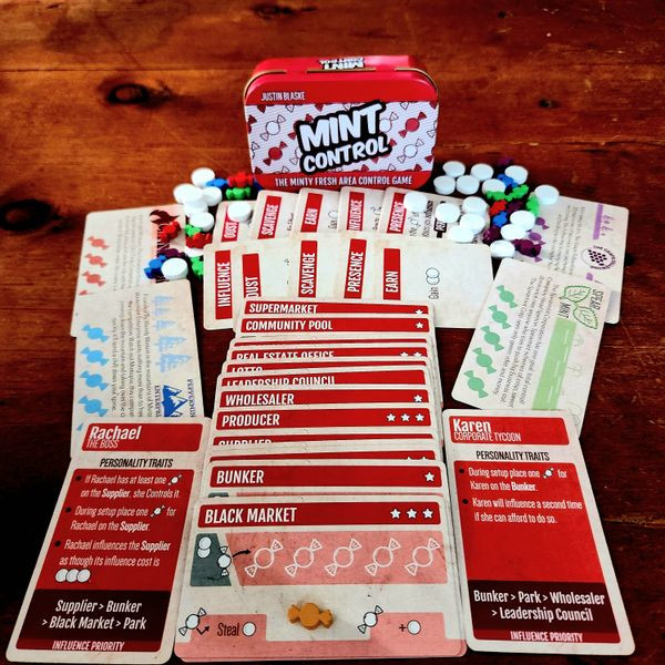 Boardgame Mint Trò chơi mini Delivery Coop Work Tigar