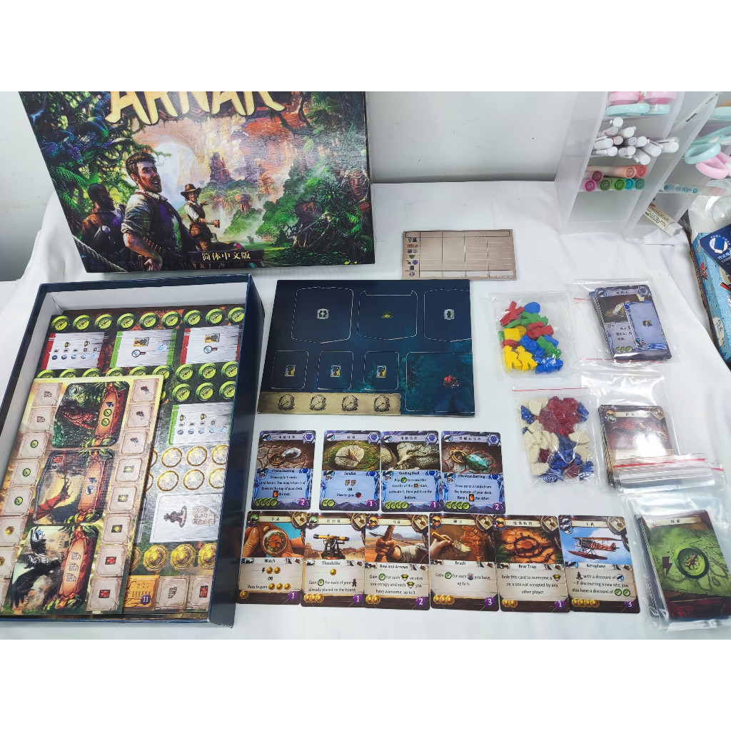 Boardgame Lost Ruin of Arnak bản TQ có sub Anh/Việt Tigarboardgame