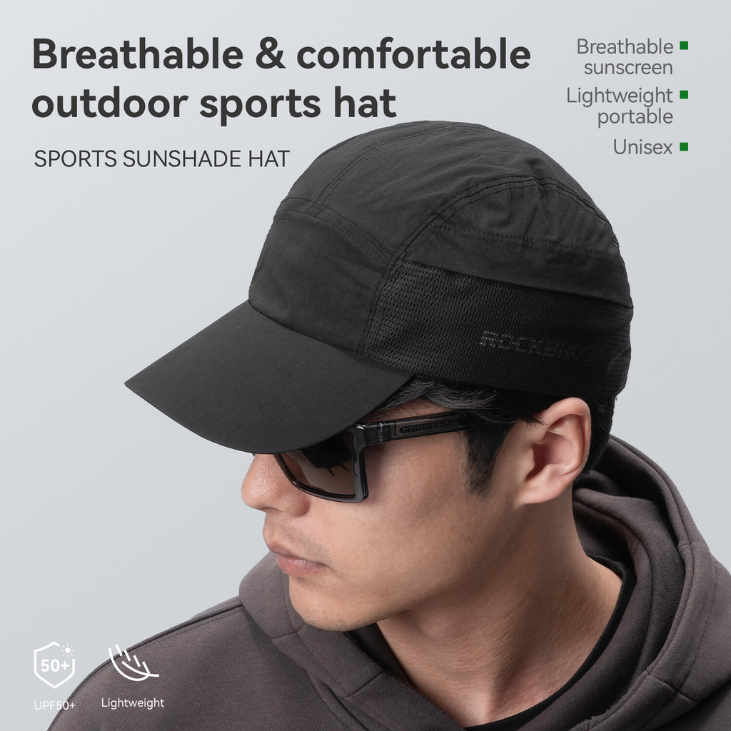 Rockbros Mỏ Vịt Mũ Chống Nắng Thoáng Khí, Điều Chỉnh được, Phù hợp Cho Các Hoạt Động Ngoài Trời