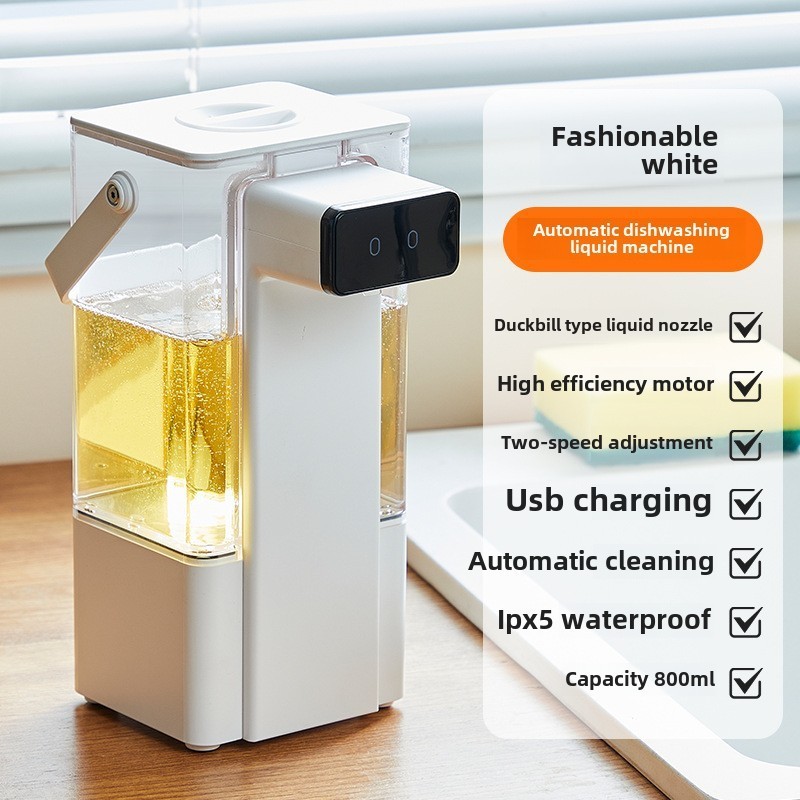 Máy rửa chén tự động Cảm biến máy rửa tay thông minh Máy rửa tay nhà bếp Máy phân phối xà phòng