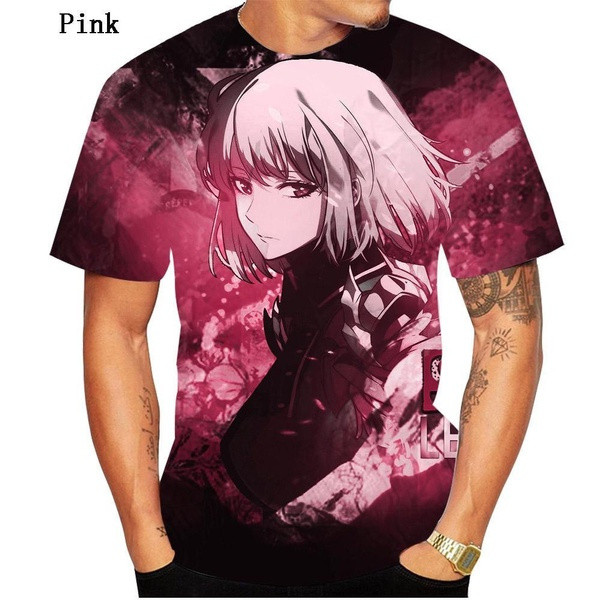 Giảm giá mới nhất áo phông anime mùa hè Solo Leveling in 3D áo phông thời trang nam/nữ mặc thời trang đường phố áo phông kích thước lớn S-5XL