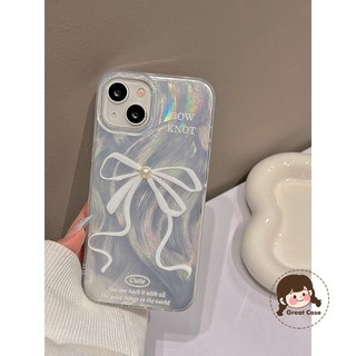 Glittler Vỏ Nơ Ngọc Trai 3D Dễ Thương Cho OPPO Reno 13 13F 12 12F 11 11F 10 8T 8Z 7Z 8 Pro Plus 7 6 5 Pro 4 Lite 5F 6Z 5Z 5K 4F 5G 4G Vỏ Sang Trọng Điện Thoại Mềm Thanh Lịch Ốp lưng
