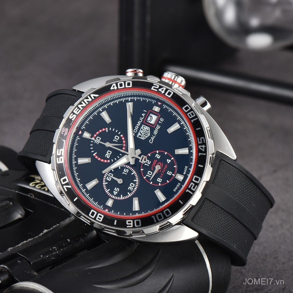 Tag Heuer New Style Three-Hand Quartz Movement Silicone Strap Fashion ...