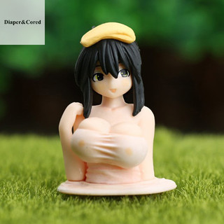 Diaper & CORED 5cm Anime Xe Để Bàn Trang Trí Búp Bê Ngực Lắc Kanako Nhân Vật Hành Động Quà Tặng YTH