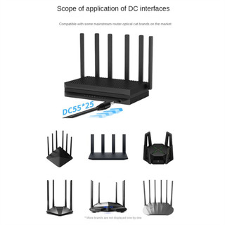Bộ định tuyến khởi động lại tự động 24 giờ Bộ định tuyến Modem sợi định tuyến DC Power Manager 1 CÁI Đen