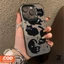 Ốp lưng OPPO Reno 13F 5G Reno 13 Pro Reno12 F 5G Reno 12 5G Reno11 F Reno 11 Pro 5G Reno 10 Pro 5G Reno 8T Reno 8Z Reno 7Z Reno 8 Ốp điện thoại chống sốc hình mèo dễ thương sang trọng cao cấp