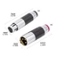 BTM XLR Nam Nữ Phích Cắm Kết Nối XLR Cân Bằng Phích Cắm 3 Chân XLR Kết Nối Micro Cáp Kết Nối Ổ Cắm