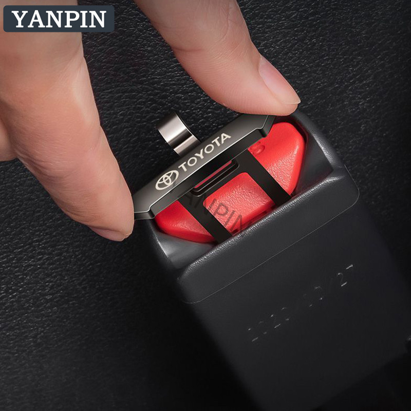 Dành Cho Xe Toyota Dây An Toàn Khóa Móc Thiết Kế Veloz Vios Wish Avanza Sienta Hiace Camry Corolla Hilux