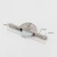 Ròng rọc cửa trượt FANIELLAPOWELL, Con lăn cửa chuồng bằng Nylon bạc, Công nhân bánh xe cửa có rãnh màu đen bằng sắt bền bỉ