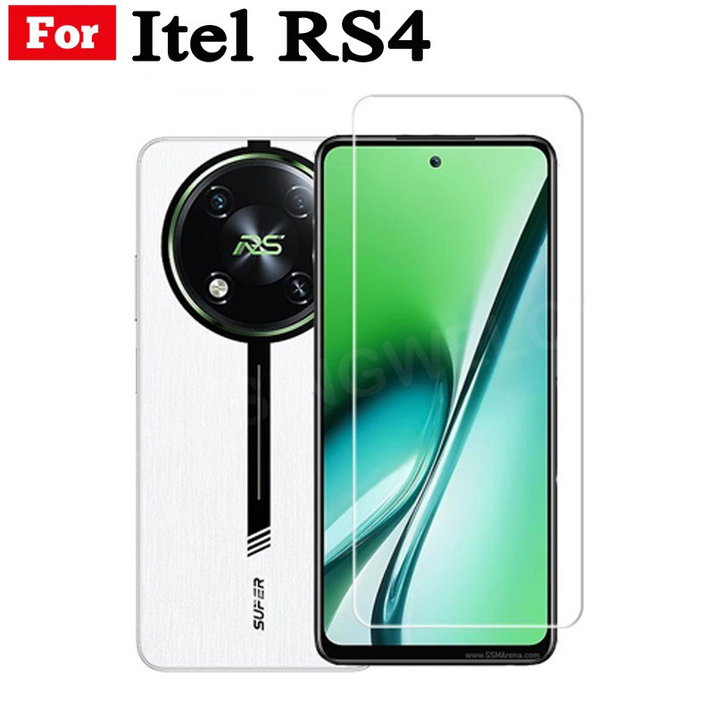 Ốp Điện Thoại Di Động Chống Rơi Itel RS4 Cho Itel R S4 S24 S23 A50 A70 P55 Phim Kính Cường Lực + Phim Ống Kính