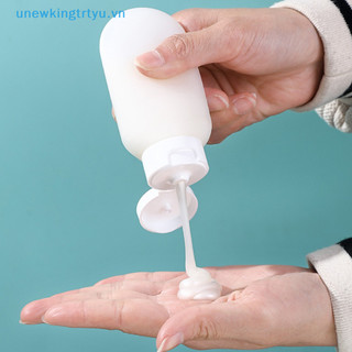 Unewtyu 3 Cái / bộ Chai Có Thể Đổ Lại 60ml Silicon Mềm Lotion Hộp Bóp Ống Trống Chai Dầu Gội Du Lịch Di Động VN
