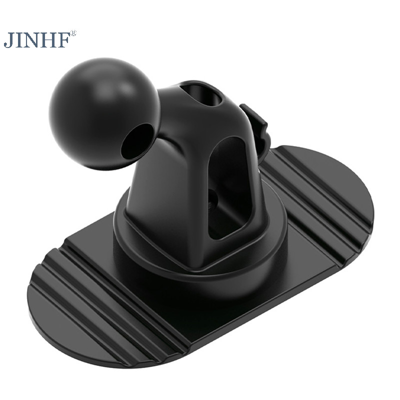 Jinhf Đa Năng Giá Đỡ Điện Thoại Ô Tô Đế 17 Mm Bóng Đầu Miếng Dán Đế Điện Thoại Ô Tô Phụ Kiện GPS Cho IPhone Xiaomi HOT