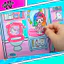 ĐỒ CHƠI NGÔI NHÀ BÚP BÊ GIẤY CẮT THỦ CÔNG DIY - TOCA LIFE WORLD - MẪU TA062