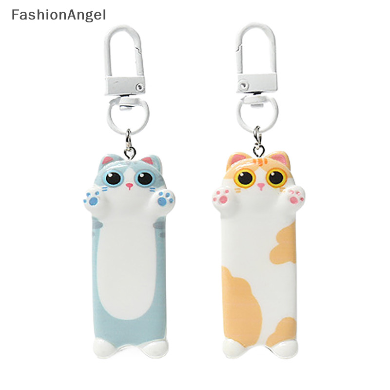 FashionAngel Hoạt Hình Dễ Thương Móc Khóa Động Vật Móc Khóa Nhựa Ngọt Chìa Khóa Đáng Yêu Học Túi Ví Mặt Dây Chuyền Cặp Đôi Quà Tặng TH