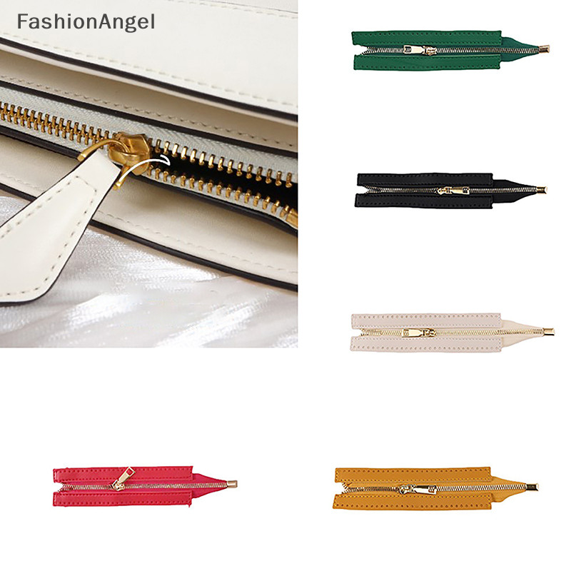 FashionAngel Dây Kéo Cho Túi Dệt Phần Cứng Da Dây Kéo Phụ Kiện May Cho Quần Áo TH