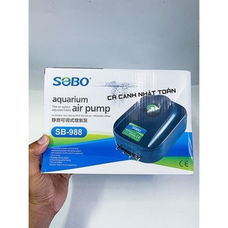 Sobo SB-988 máy tạo oxy cho bể cá 4 vòi (12w)