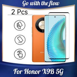 2 Chiếc Kính Cường Lực Bảo Vệ Màn Hình Cho Honor X9b X9a X7b X8b X5 X6a Plus 4G 5G 9D Kính Bảo Vệ Phim