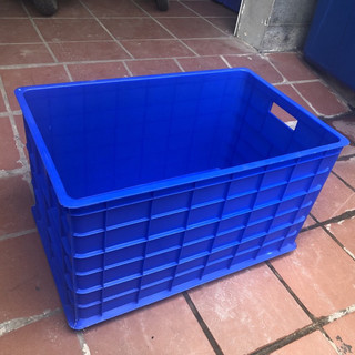 Thùng nhựa đựng đồ  có 5 bánh xe kt 78x50x43 cm bảo quản đồ đạc, giao hàng, trồng rau, nuôi cá