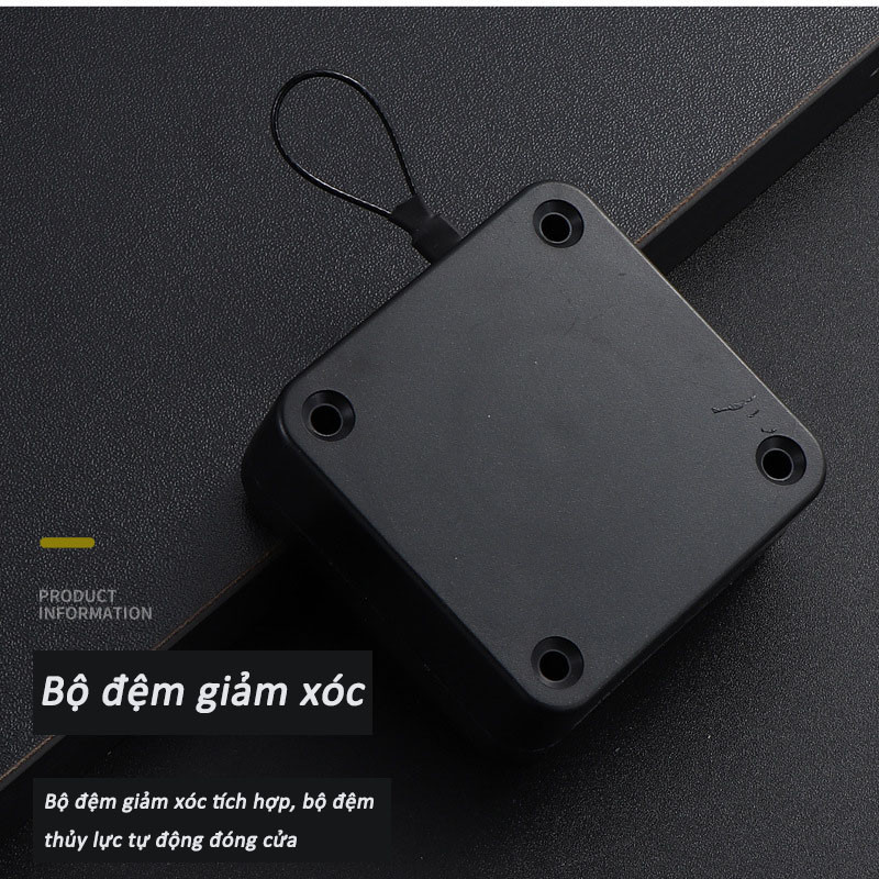 Hộp dây rút tự động đóng cửa，Tự động đóng dây rút cửa，không cần Khoan Đục，Đệm để đóng cửa dễ dàng