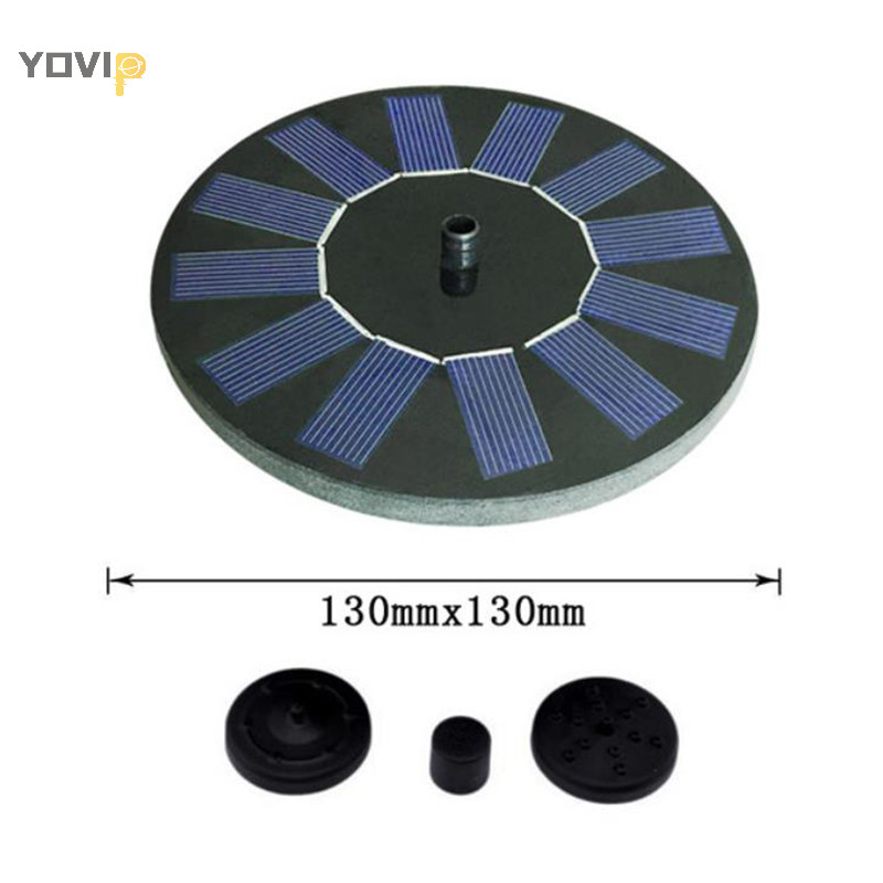 Yovip Floag Máy bơm chạy bằng năng lượng mặt trời Tấm nước tắm Bể bơi sân vườn Tưới nước VN