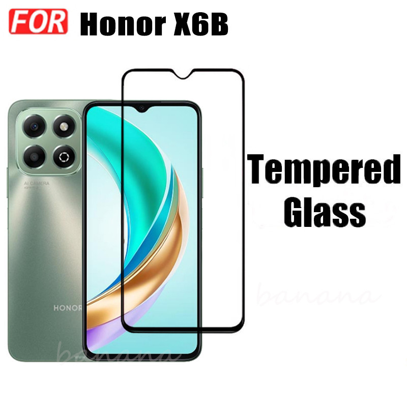 Phim Kính Cường Lực 3 TRONG 1 Honor X6B Cho Honor X6A X7A X8A X7B 4G X7B 5G X8B Kính Bảo Vệ Màn Hình Toàn Bộ + Phim Ống Kính Máy Ảnh + Phim Mặt Sau